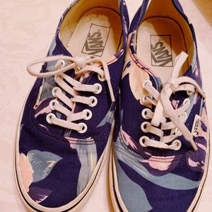 Authentic Vans-floral print